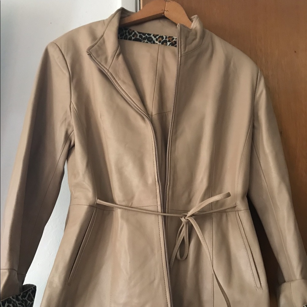 Women’s Leather Pant Suit